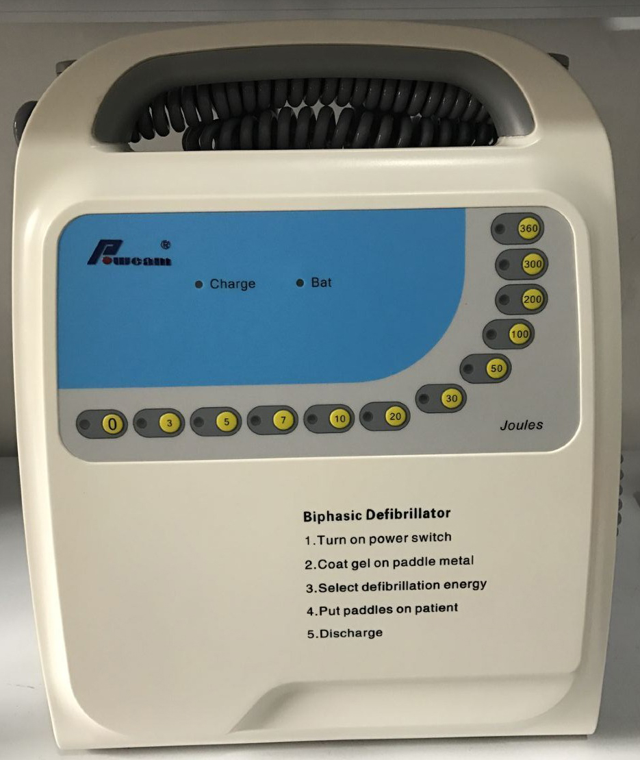 Krankenhaus Biphasischer Herz-Defibrillator, automatisierter externer Defibrillator