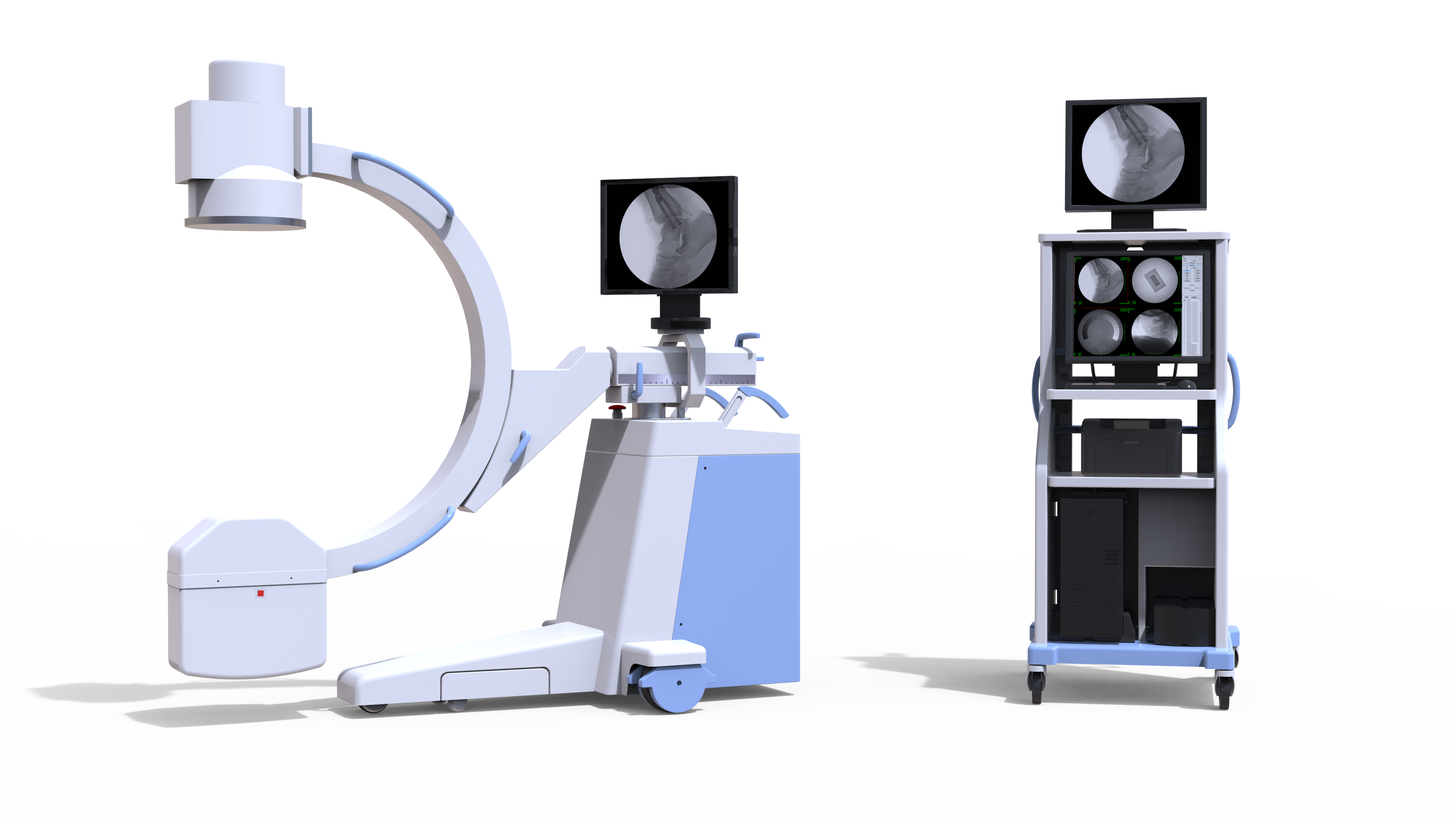 Hohe Highfrequenz-Highfrequenz-Digital-Radiologie-C-Arm-System